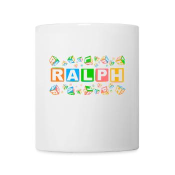 RALPH colourful cubes - Tasse - Weiß - Vorne