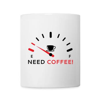 Besoin de café 2 - Mug blanc - blanc - Devant