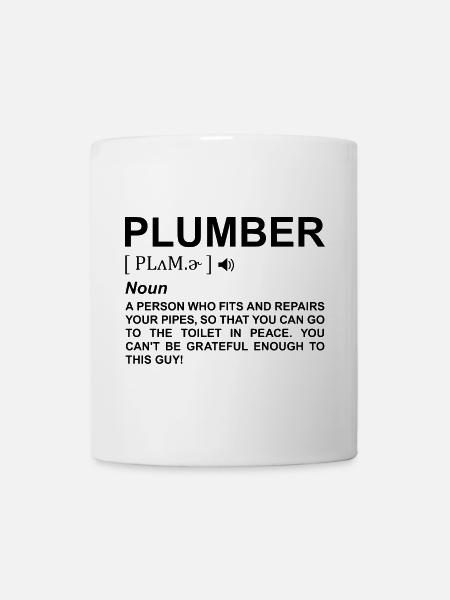 Plumber Meaning - Mug - white