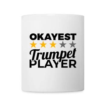 Durchschnittlicher Trompetenspieler - Tasse - Weiß - Vorne