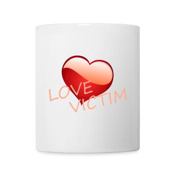LOVE VICTIM - Mug - white - Front