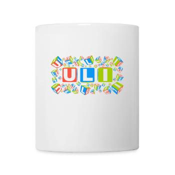 ULI colourful cubes - Tasse - Weiß - Vorne