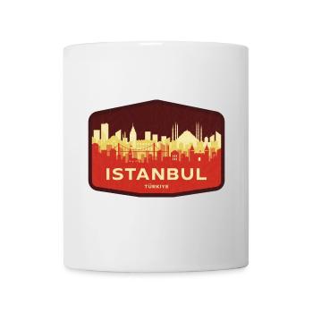 Istanbul Skyline - Tasse - Weiß - Vorne