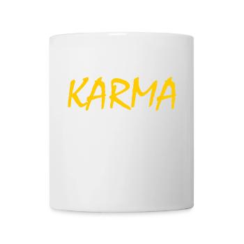 Karma - Tasse - Weiß - Vorne