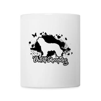 Chien de berger hollandais Chiens de race Wilsigns - Mug blanc - blanc - Devant
