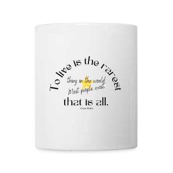 Starry Inspirational Quote Design - Mug - white - Front