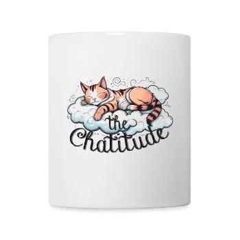 Sleeping Cat Lazy, Funny Cat Humor! - Mug - white - Front