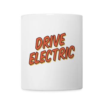 Drive Electric Supercharge - Electric Car Fans - Mug - white - Front