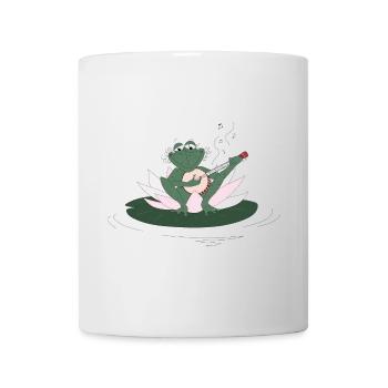 Banjo Frosch - Tasse - Weiß - Vorne