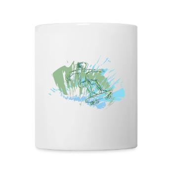 Skater - Tasse - Weiß - Vorne