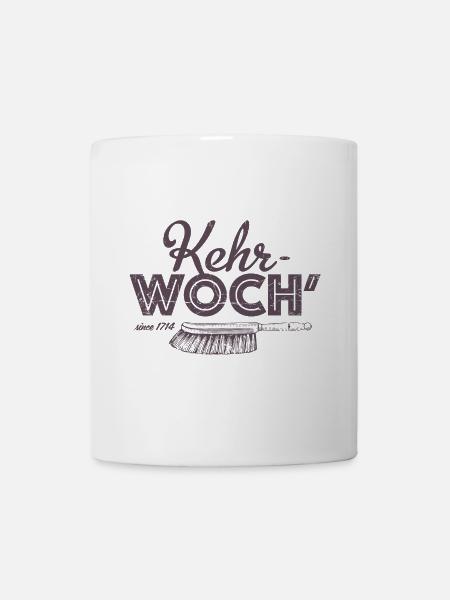 Kehrwoch - Tasse - Weiß