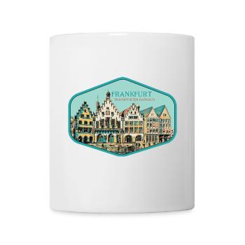 Historic centre: Frankfurt City Hall - Mug - white - Front