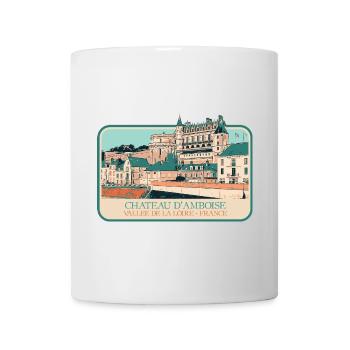 Château d'Amboise, Loire Valley - Mug - white - Front
