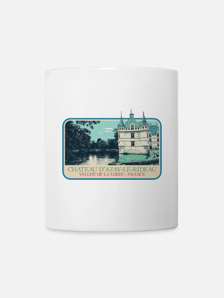 Château d'Azay-le-Rideau, Vallée de la Loire - Mug blanc - blanc