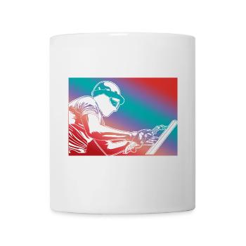 Welder Retro Look - Mug - white - Front