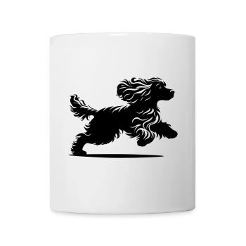 Cocker Spaniel - Tasse - Weiß - Vorne