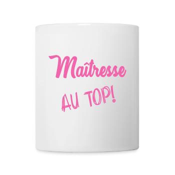 MISTRESS. THANK YOU. THANK YOU MISTRESS - Mug - white - Front