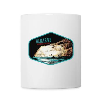 Algar dos Capitaes Höhle, Lagoa, Algarve - Tasse - Weiß - Vorne