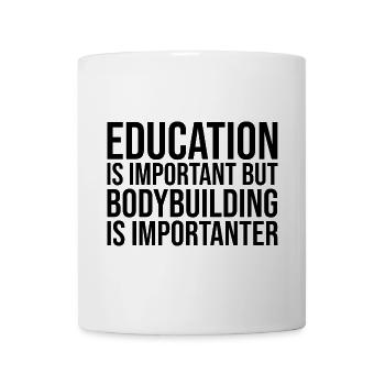 Bodybuilder Bodybuilder Bodybuilder - Tasse - Weiß - Vorne