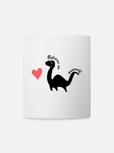 belive in yourself - Mug - white