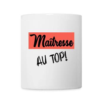 THANK YOU. MISTRESS. THANK YOU MISTRESS. MISTRESS - Mug - white - Front