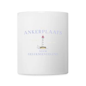 Egmond aan zee, Niederlande, Ankerplatz Glück - Tasse - Weiß - Vorne