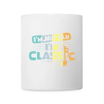 Rétro Musique Classique Dictons Drôles Vintage - Mug blanc - blanc - Devant