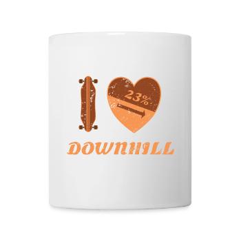 Downhill Skater - Mug - white - Front