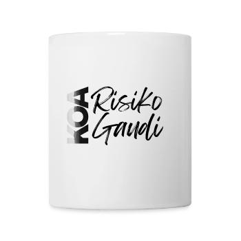koa risk koa Gaudi, no risk no fun - Mug - white - Front