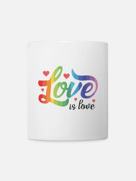 LGBT Pride Month - Liebe ist Liebe - Tasse - Weiß