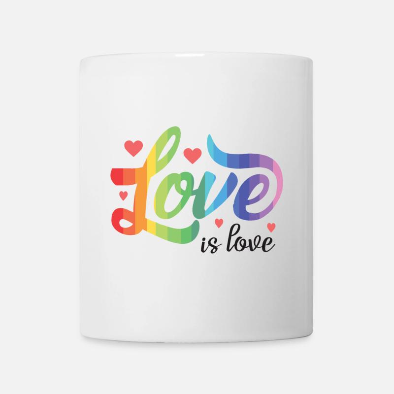 LGBT Pride Month - Liebe ist Liebe - Tasse - Weiß