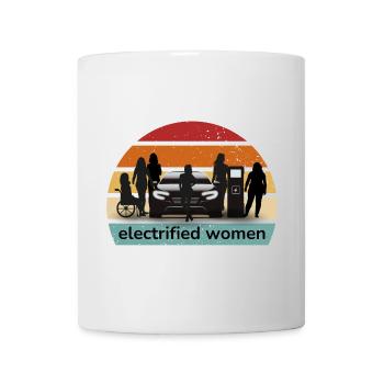 all together electrified women - Tasse - Weiß - Vorne