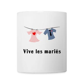 MARIEE. FUTURE MARIEE. EVJF. TEAM. TEAM MARIEE - Mug blanc - blanc - Devant