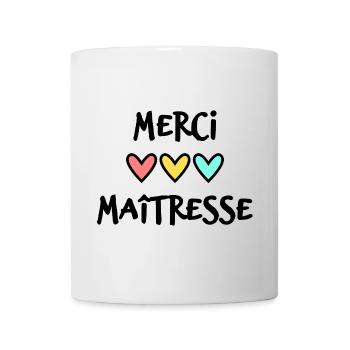 MISTRESS. THANK YOU. THANK YOU MISTRESS - Mug - white - Front
