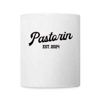 Pastorin 2024 Jubiläum Kirche Vikarin Pfarrerin - Tasse - Weiß - Vorne