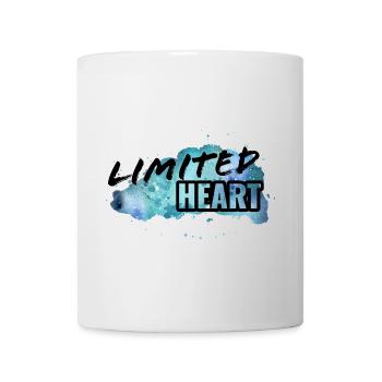 Minimalist Heart and Ink Splash Design - Mug - white - Front