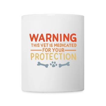 Drôle de vétérinaire - Mug blanc - blanc - Devant