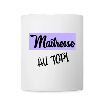 GELIEBTE. VIELEN DANK. DANKE HERRIN - Tasse - Weiß - Vorne