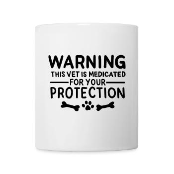 Drôle de vétérinaire - Mug blanc - blanc - Devant