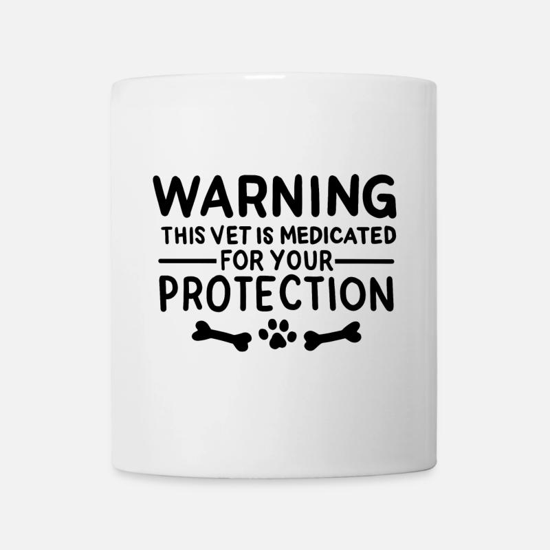 Lustiger Veterinär - Tasse - Weiß