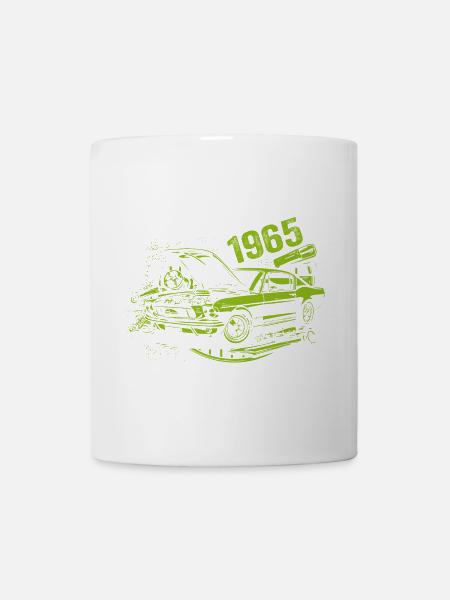 1965 Geburtstag Oldtimer Modell 1965 Vintage 1965 - Tasse - Weiß