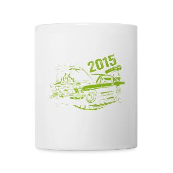 2015 Birthday Classic Car Model 2015 Vintage 2015 - Mug - white - Front