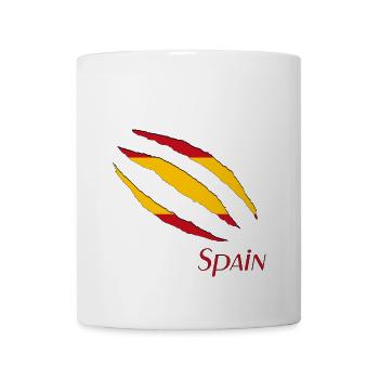 Spain, Spanien - Tasse - Weiß - Vorne