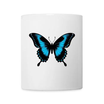 Schmetterling - Tasse - Weiß - Vorne