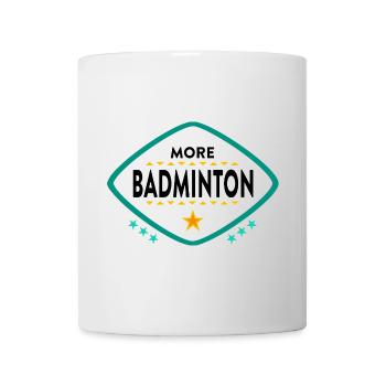 Badminton Badminton Sports - Mug - white - Front