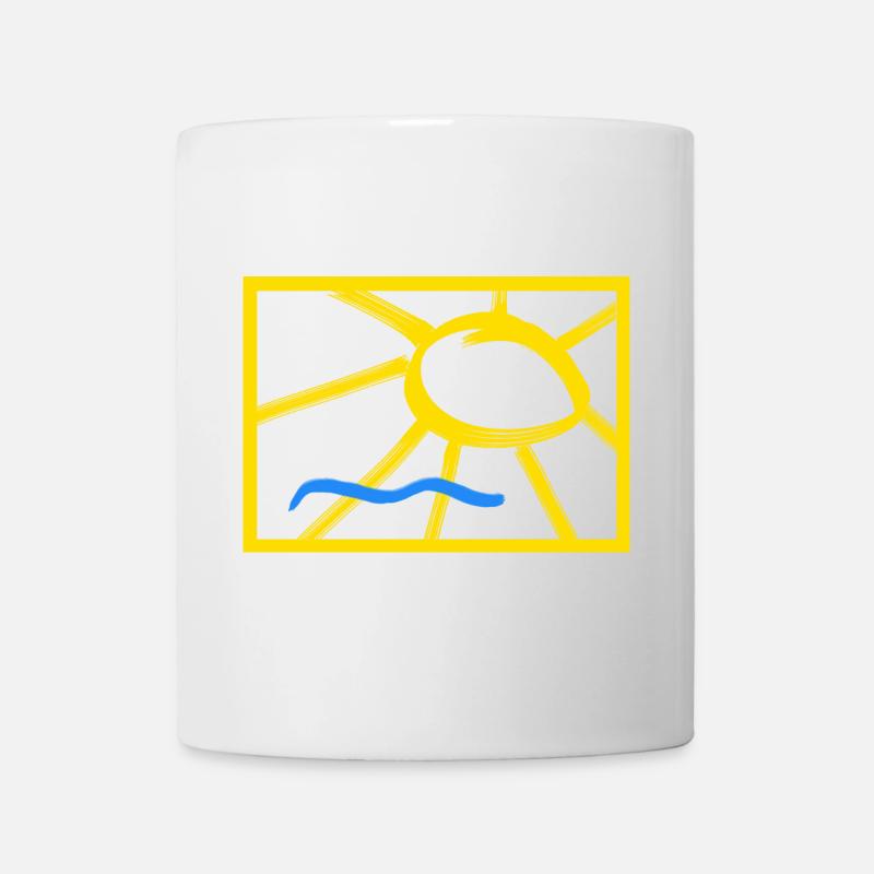 ÉTÉ - Mug blanc - blanc