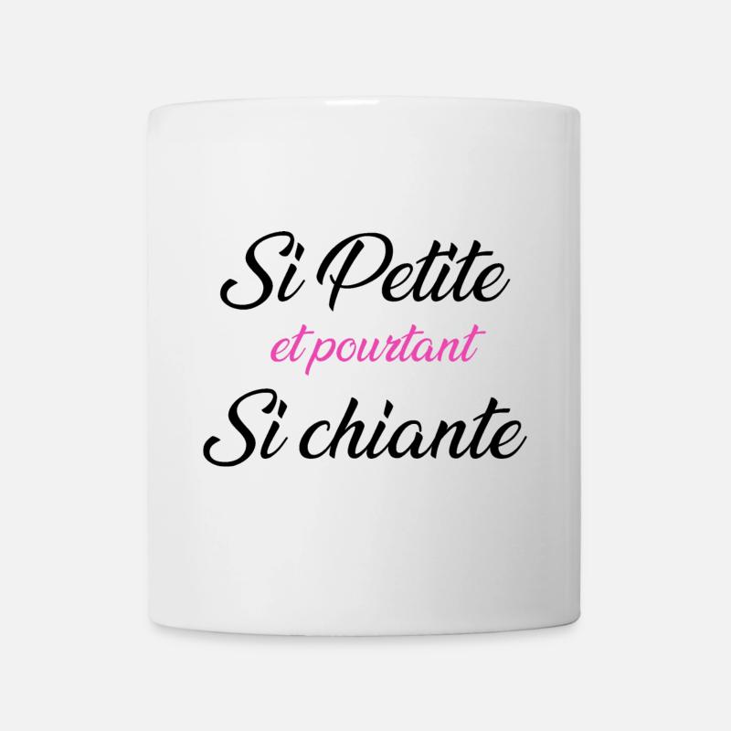so klein und doch so langweilig - Tasse - Weiß