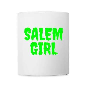 Vibrant Salem Girl Graphic Tee - Mug - white - Front