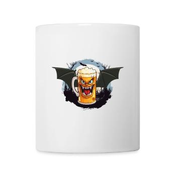 Vambier Vampire Beer Halloween Party Funny Costume - Mug - white - Front