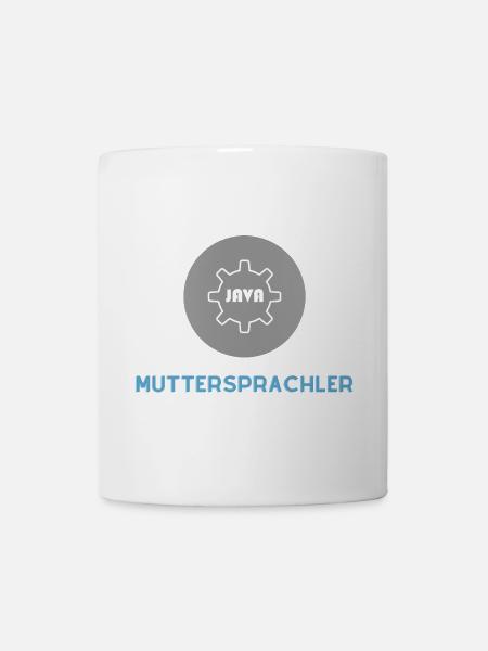 Native speaker: JavaScript Edition - Mug - white